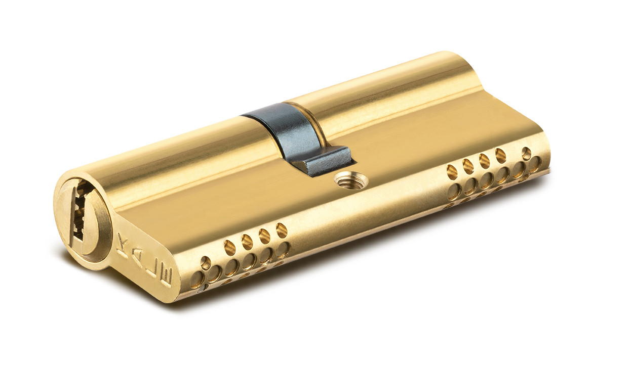 Цилиндровый Kale kilit (Кале килит) механизм 164 OBS SNE/70 (30+10+30) mm латунь 5 кл. new 