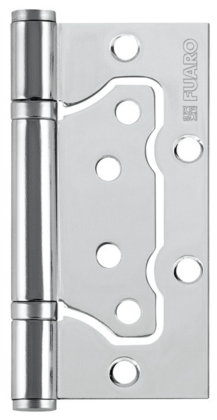Петля Fuaro (Фуаро) универсальная без врезки IN4500W CP (500-2BB 100x2,5) хром 