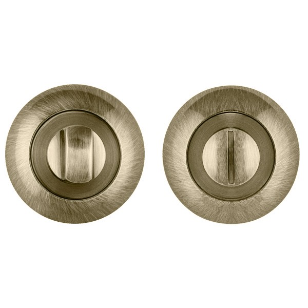 Ручка Punto (Пунто) поворотная BK6.R.TL54 (BK6 TL) ABG-6 зелёная бронза 