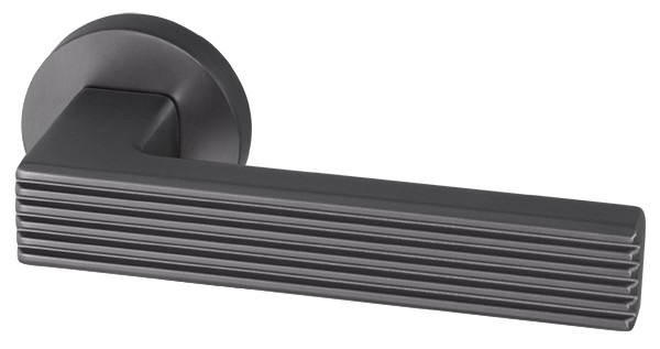 Ручка Armadillo (Армадилло) раздельная R.URB52.LINE (LINE URB6) BPVD-77 вороненый никель 