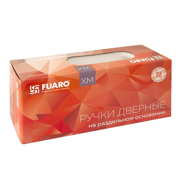 Ручка Fuaro (Фуаро) раздельная K.XM52.DENVER (DENVER XM) SN/CP-3 матовый никель/хром 
