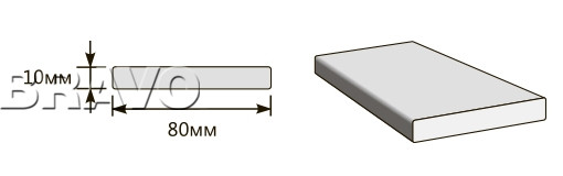 Наличник 2100*80*10 