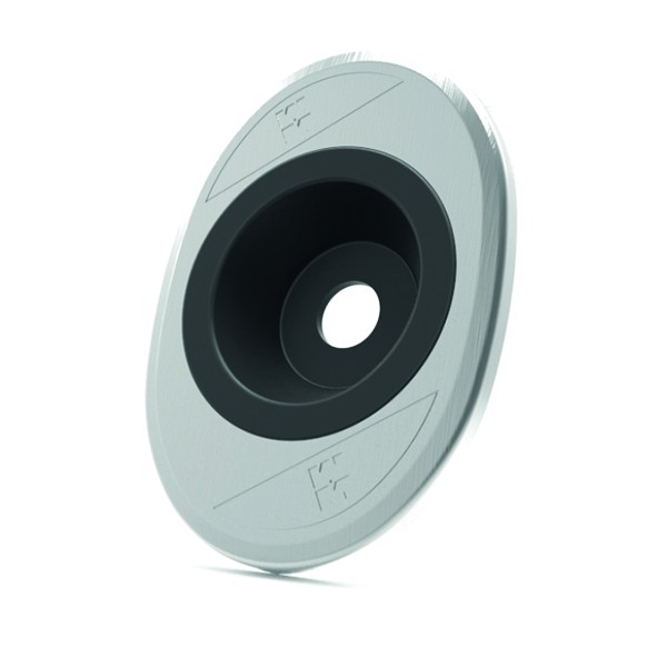 Накладка Mottura (Моттура) на замок 3D KEY, наружная 95.504B0 /глубина 10 (Мат. хром), 1 шт 