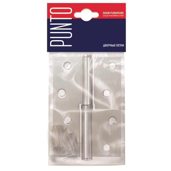 Петля Punto (Пунто) съемная IN4100SL-HD PN левая (113/HD-4) мат. никель ПОДВЕС Петля Punto (Пунто) съемная IN4100SL-HD PN левая (113/HD-4) мат. никель ПОДВЕС