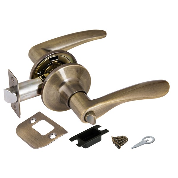 Ручка Punto (Пунто) защелка DK620 AB-BK (6020 AB-B) (фик.) бронза Ручка Punto (Пунто) защелка DK620 AB-BK (6020 AB-B) (фик.) бронза