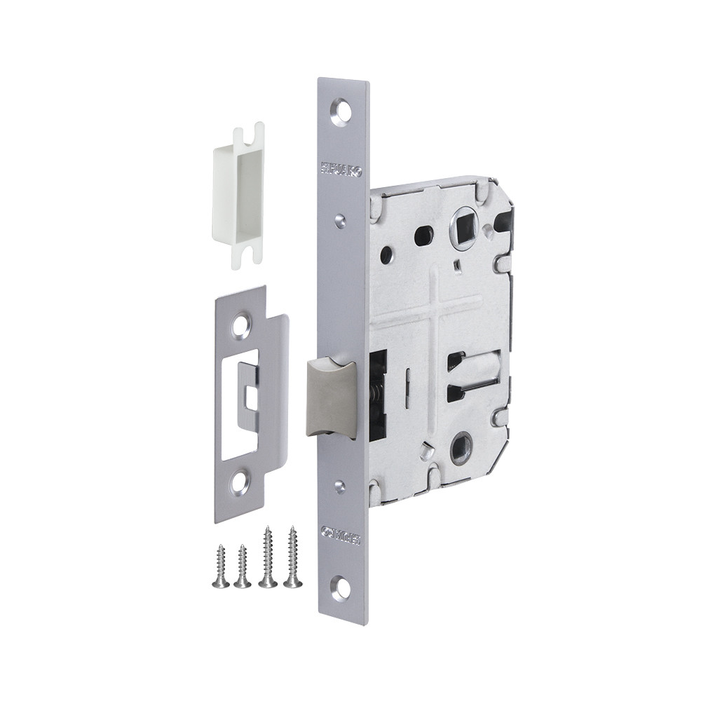 Защелка Fuaro (Фуаро) врезная PLASTP72-50 (P72-50) SSC сатинированный хром Защелка Fuaro (Фуаро) врезная PLASTP72-50 (P72-50) SSC сатинированный хром