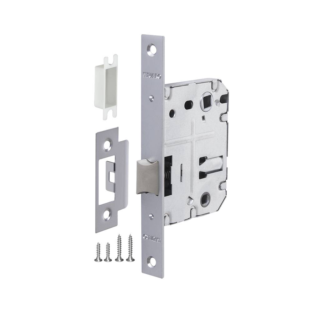 Защелка Fuaro (Фуаро) врезная PLASTP72-50 (P72-50) SSC сатинированный хром 