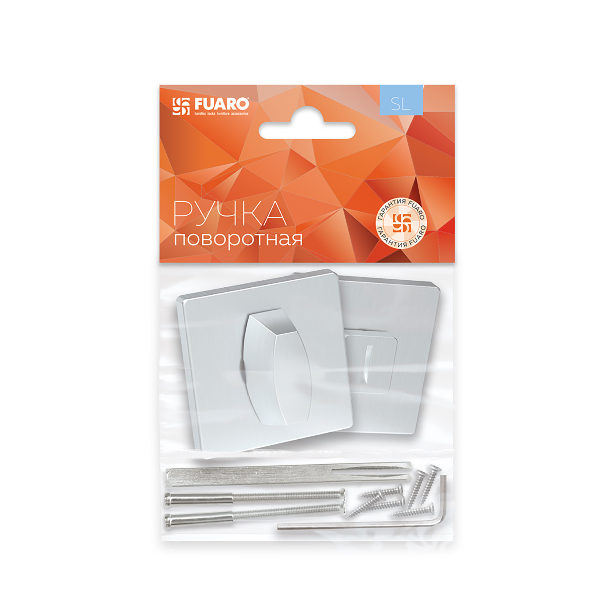 Ручка Fuaro (Фуаро) поворотная BK6.K.SL52 (BK6 SL) BL-24 черный Ручка Fuaro (Фуаро) поворотная BK6.K.SL52 (BK6 SL) BL-24 черный