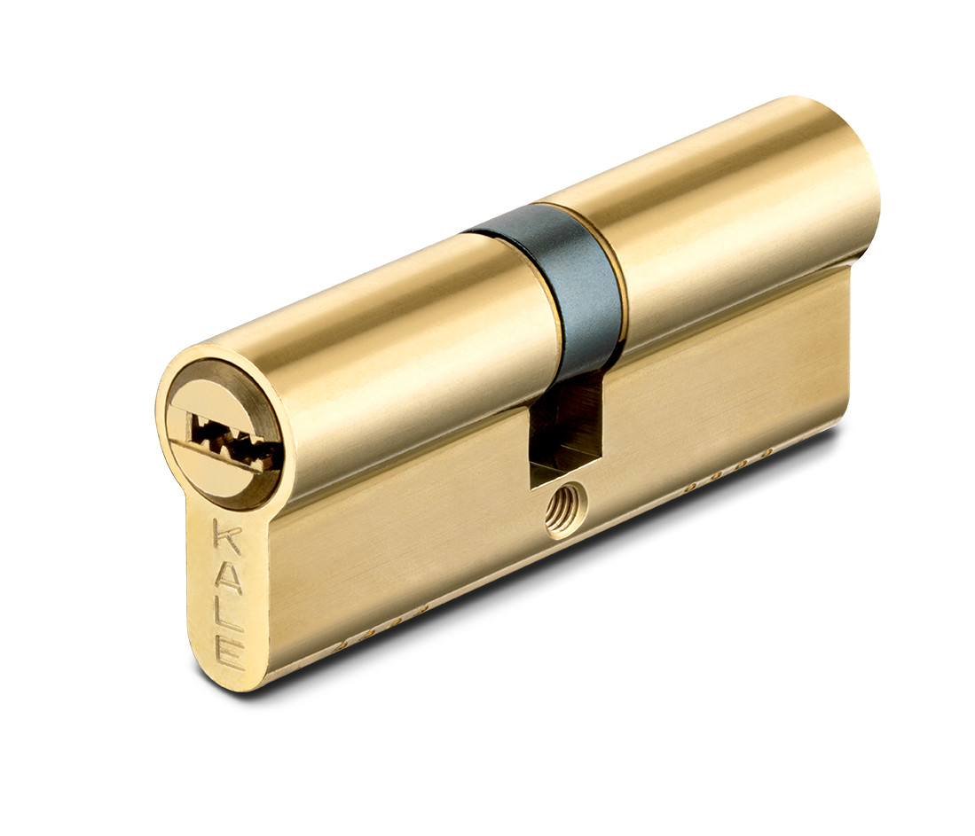 Цилиндровый Kale kilit (Кале килит) механизм 164 OBS SNE/80 (35+10+35) mm латунь 5 кл. new 
