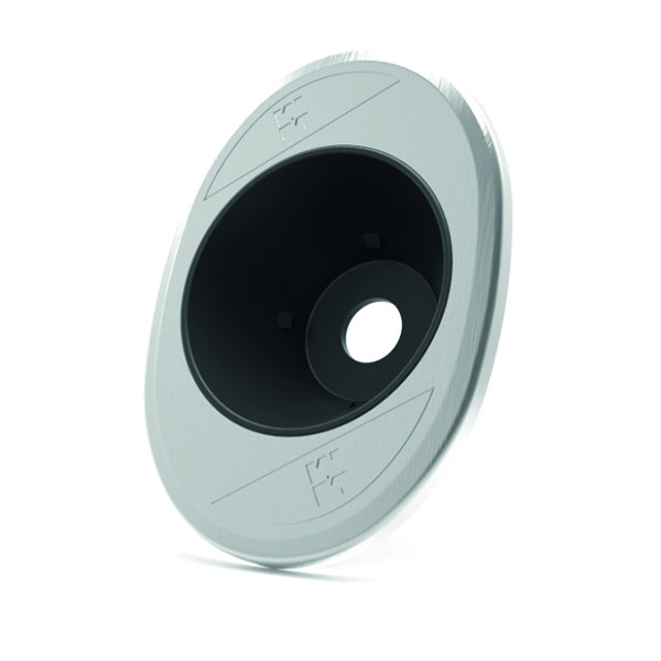 Накладка Mottura (Моттура) на замок 3D KEY, наружная 95.504A0 /глубина 20 (Мат. хром), 1 шт 