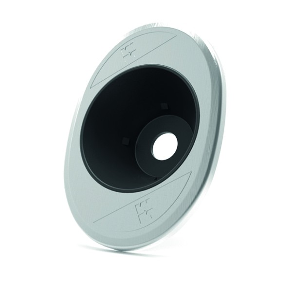 Накладка Mottura (Моттура) на замок 3D KEY, наружная 95.504A0 /глубина 20 (Мат. хром), 1 шт 