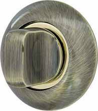 Ручка Armadillo (Армадилло) поворотная BKW8.R.LD54 (BKW8) AB/GP-7 бронза/золото 