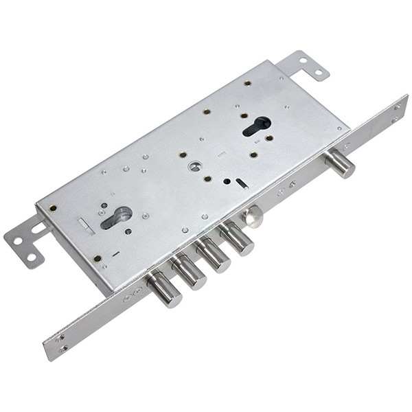 Замок Guardian (Гардиан) врезной двухсистемный ЗВ 75.16 Т с тягами (без защиты, с торцевой планкой) /128:7293/ 