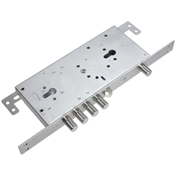 Замок Guardian (Гардиан) врезной двухсистемный ЗВ 75.16 Т с тягами (без защиты, с торцевой планкой) /128:7293/ 