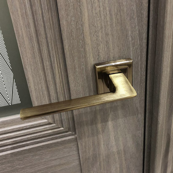 Ручка Punto (Пунто) раздельная K.QL52.BLADE (BLADE QL) ABG-6 зеленая бронза 