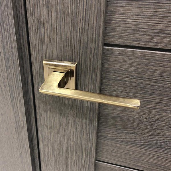 Ручка Punto (Пунто) раздельная K.QL52.BLADE (BLADE QL) ABG-6 зеленая бронза 