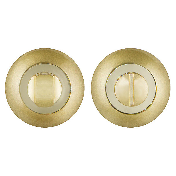 Ручка Punto (Пунто) поворотная BK6.R.TL54 (BK6 TL) SG/GP-4 матовое золото/золото 