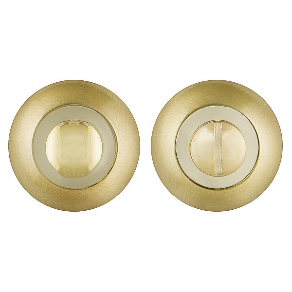 Ручка Punto (Пунто) поворотная BK6.R.TL54 (BK6 TL) SG/GP-4 матовое золото/золото 