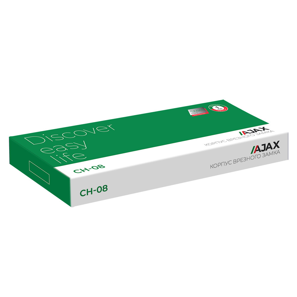 Корпус Ajax (Аякс) врезного замка без ц/механизма CH-08 