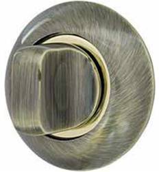 Ручка Armadillo (Армадилло) поворотная BK6.R.LD54 (BK6) AB/GP-7 бронза/золото 