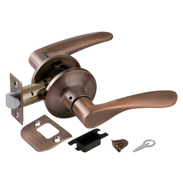 Ручка Punto (Пунто) защелка DK620 AC-PS (6020 AC-P) (без фик.) медь 