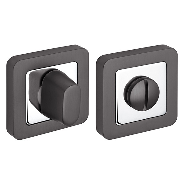 Ручка Fuaro (Фуаро) поворотная BK6.K.XM52 (BK6 XM) GR/CP-23 графит/хром Ручка Fuaro (Фуаро) поворотная BK6.K.XM52 (BK6 XM) GR/CP-23 графит/хром