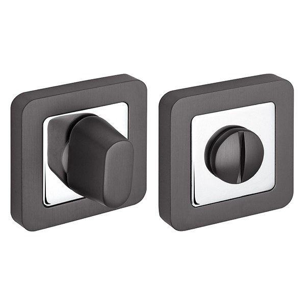 Ручка Fuaro (Фуаро) поворотная BK6.K.XM52 (BK6 XM) GR/CP-23 графит/хром Ручка Fuaro (Фуаро) поворотная BK6.K.XM52 (BK6 XM) GR/CP-23 графит/хром