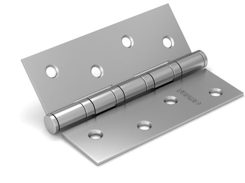 Петля Fuaro (Фуаро) универсальная IN5400U-BL SN (4BB/BL 125x75x2,5) мат. никель БЛИСТЕР 