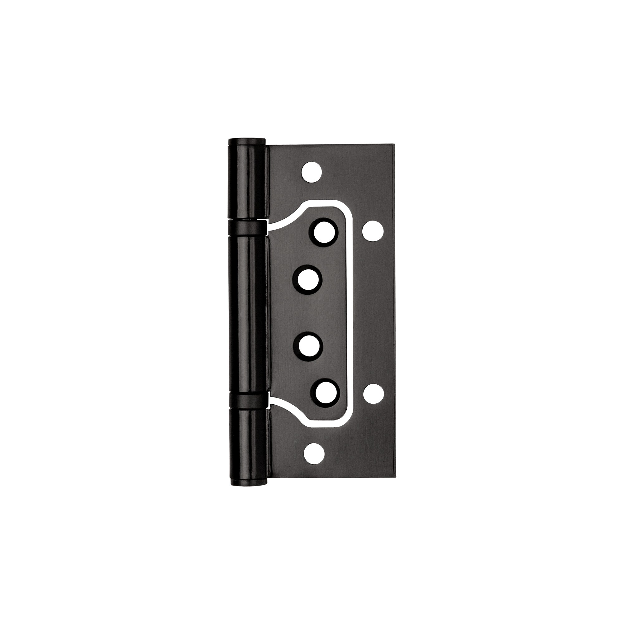 Петля Ajax (Аякс) универсальная без врезки IN4000W BL (100/P-2B 100x2,3) черный 