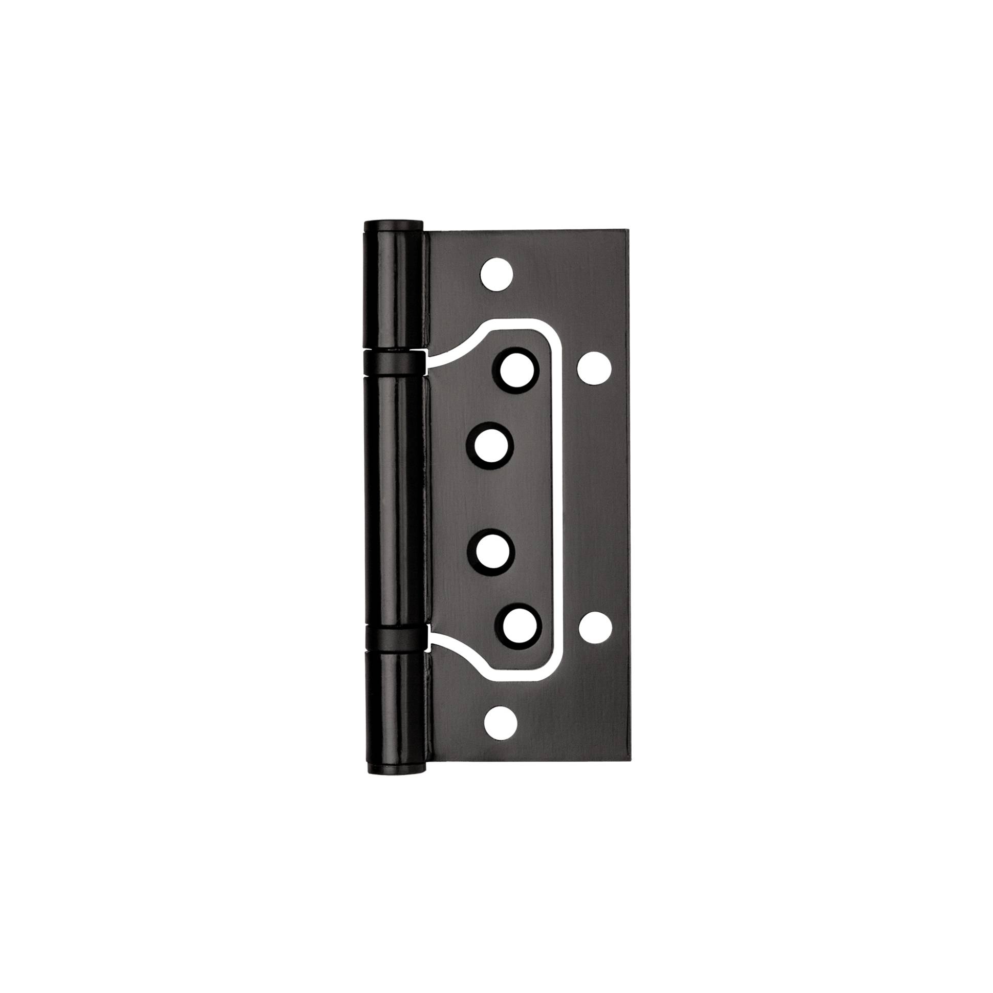 Петля Ajax (Аякс) универсальная без врезки IN4000W BL (100/P-2B 100x2,3) черный 