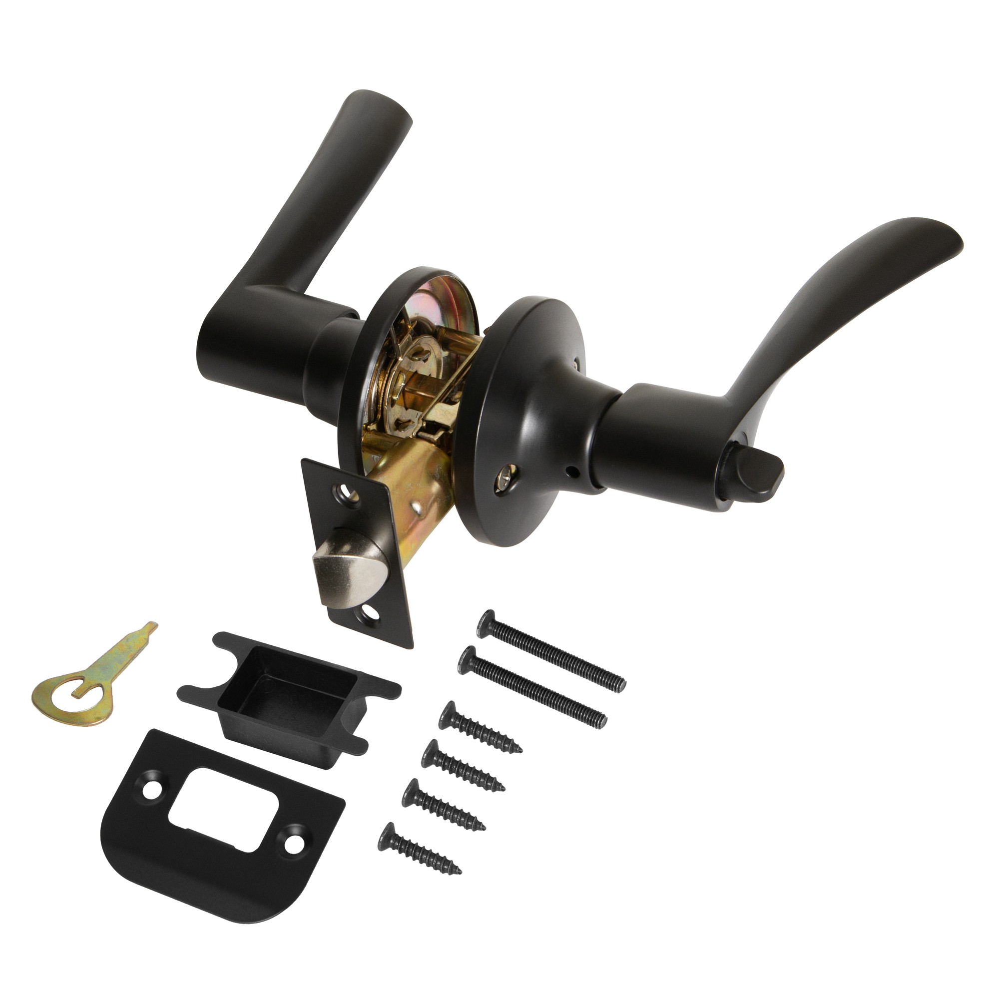 Ручка Punto (Пунто) защелка DK610/BL BL-BK (фик.) черный Ручка Punto (Пунто) защелка DK610/BL BL-BK (фик.) черный