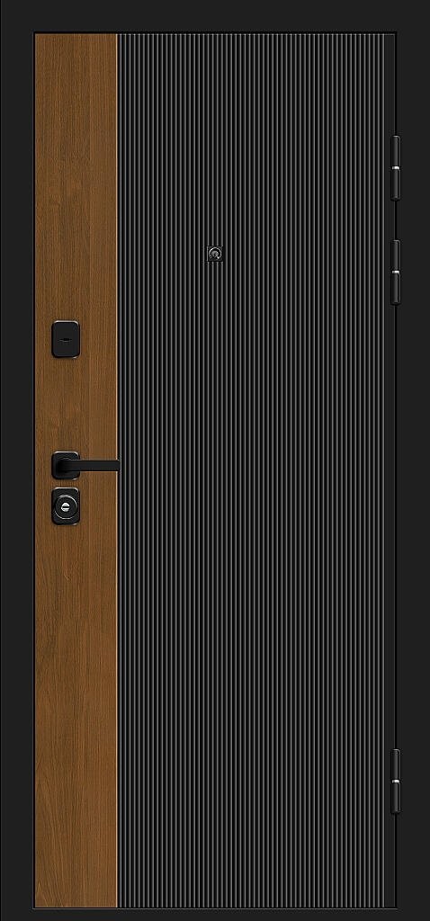 Optim Z-2 Вертикаль Муар черный-Грецкий Орех/Белый Optim Z-2 Вертикаль Муар черный-Грецкий Орех/Белый