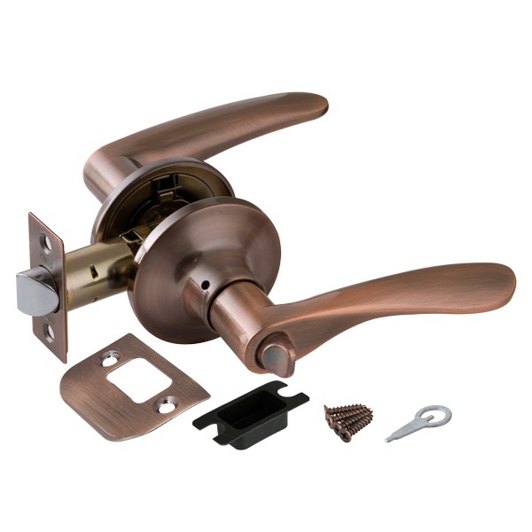 Ручка Punto (Пунто) защелка DK620 AC-BK (6020 AC-B) (фик.) медь 