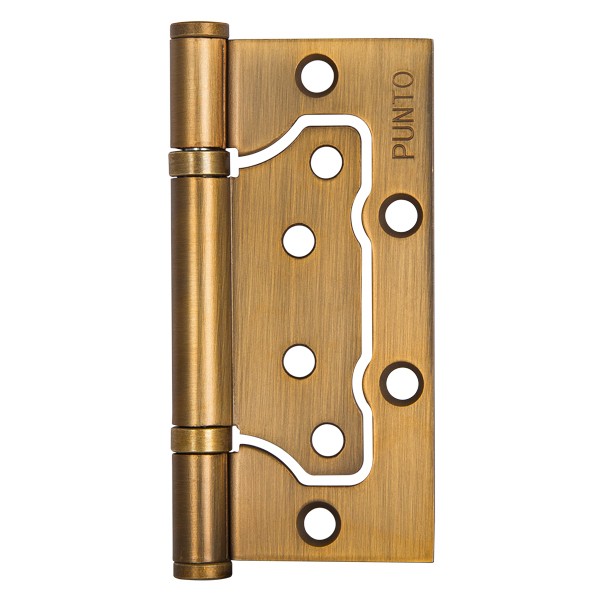 Петля Punto (Пунто) универсальная без врезки IN4200W CF (200-2B 100x2,5) кофе 