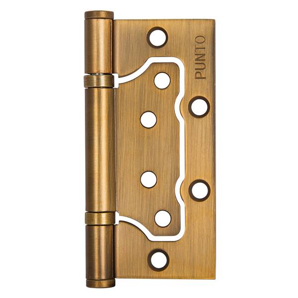 Петля Punto (Пунто) универсальная без врезки IN4200W CF (200-2B 100x2,5) кофе 