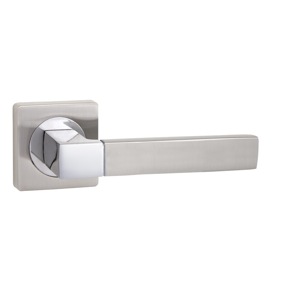 Ручка Ajax (Аякс) раздельная K.JK51.FUSION (FUSION JK) SN/CP-3 матовый никель/хром Ручка Ajax (Аякс) раздельная K.JK51.FUSION (FUSION JK) SN/CP-3 матовый никель/хром