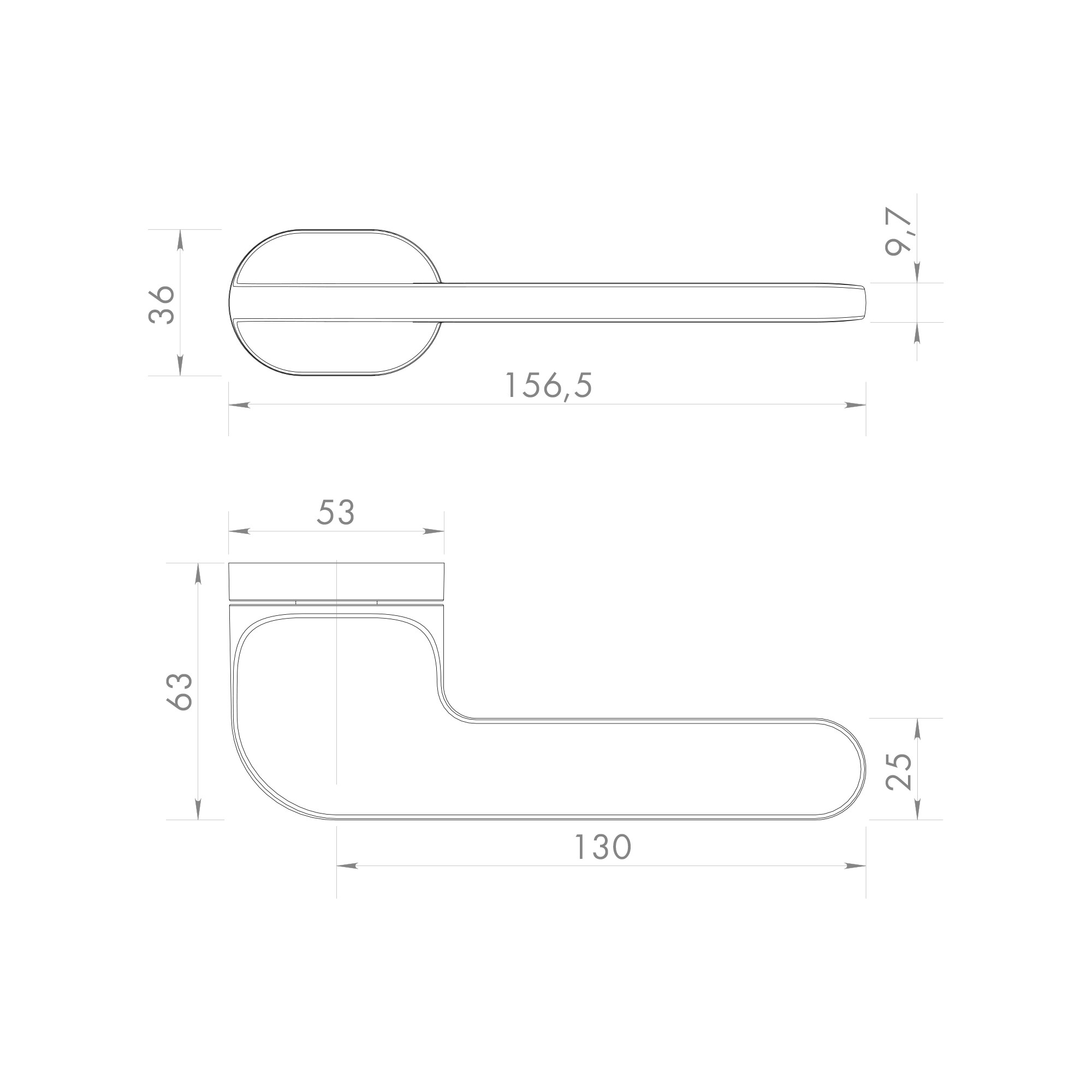 Ручка Armadillo (Армадилло) раздельная R.UCR36.DUNE MWSC-33 итальянский тисненый Ручка Armadillo (Армадилло) раздельная R.UCR36.DUNE MWSC-33 итальянский тисненый