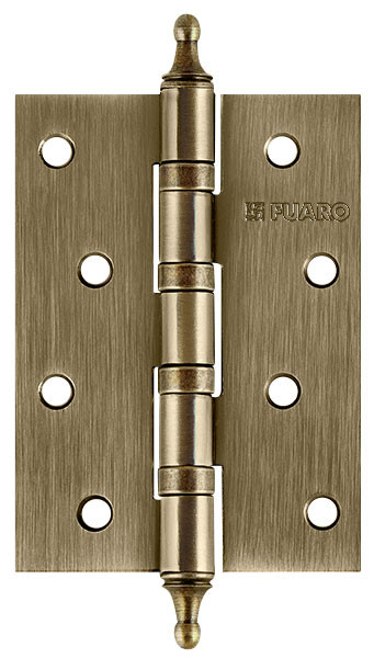 Петля Fuaro (Фуаро) универсальная IN4400UA-BL AB (4BB/A/BL 100x75x2,5) бронза БЛИСТЕР Петля Fuaro (Фуаро) универсальная IN4400UA-BL AB (4BB/A/BL 100x75x2,5) бронза БЛИСТЕР