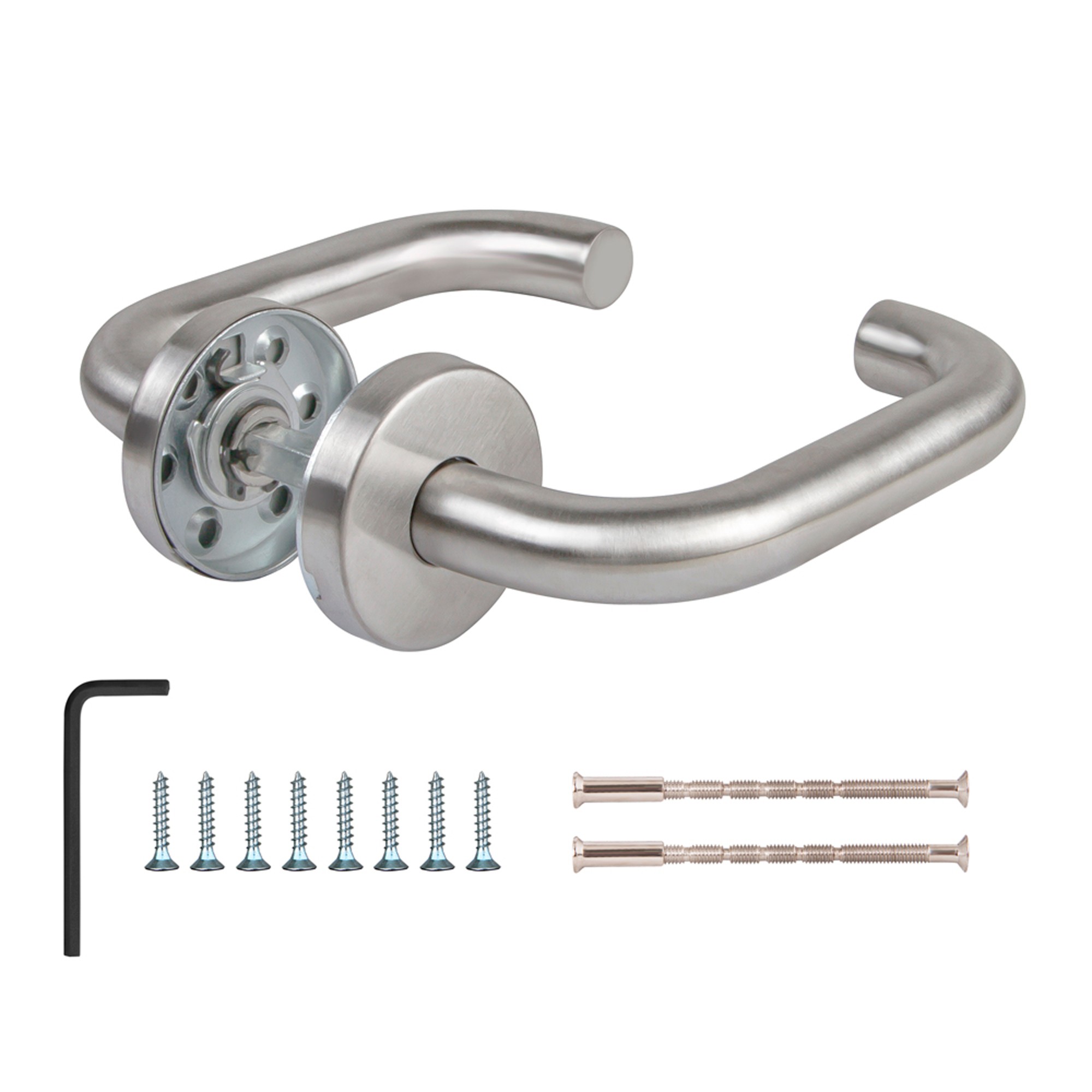 Ручка Fuaro (Фуаро) раздельная R.DSS201-0203/19 (9х125 мм) INOX 201 Ручка Fuaro (Фуаро) раздельная R.DSS201-0203/19 (9х125 мм) INOX 201