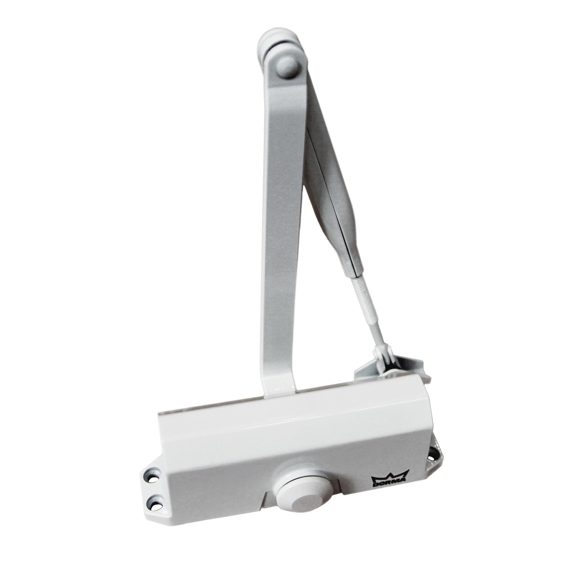 Доводчик Dorma (Дорма) дверной TS 77 EN3, с рычажной тягой, белый 