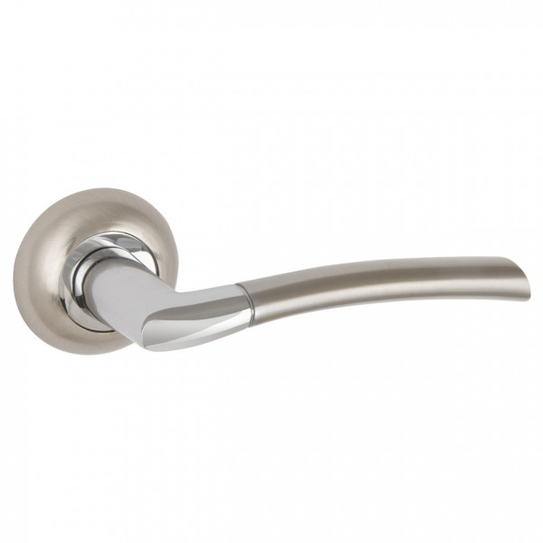 Ручка Punto (Пунто) раздельная R.ZR54.COMETA (COMETA ZR) SN/CP-3 матовый никель/хром Ручка Punto (Пунто) раздельная R.ZR54.COMETA (COMETA ZR) SN/CP-3 матовый никель/хром