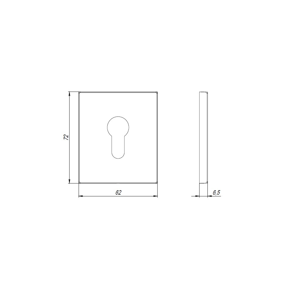 Накладка Armadillo (Армадилло) на цилиндр ESC.C.USS/K (ET Protector/USS) BL черный Накладка Armadillo (Армадилло) на цилиндр ESC.C.USS/K (ET Protector/USS) BL черный