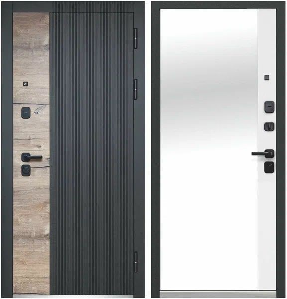 Luxor 2 Зеркало Дуб Вертикаль