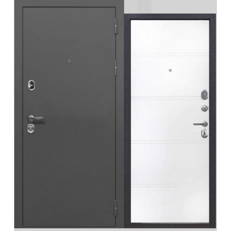 Толстяк Серебро / Эмалит белый