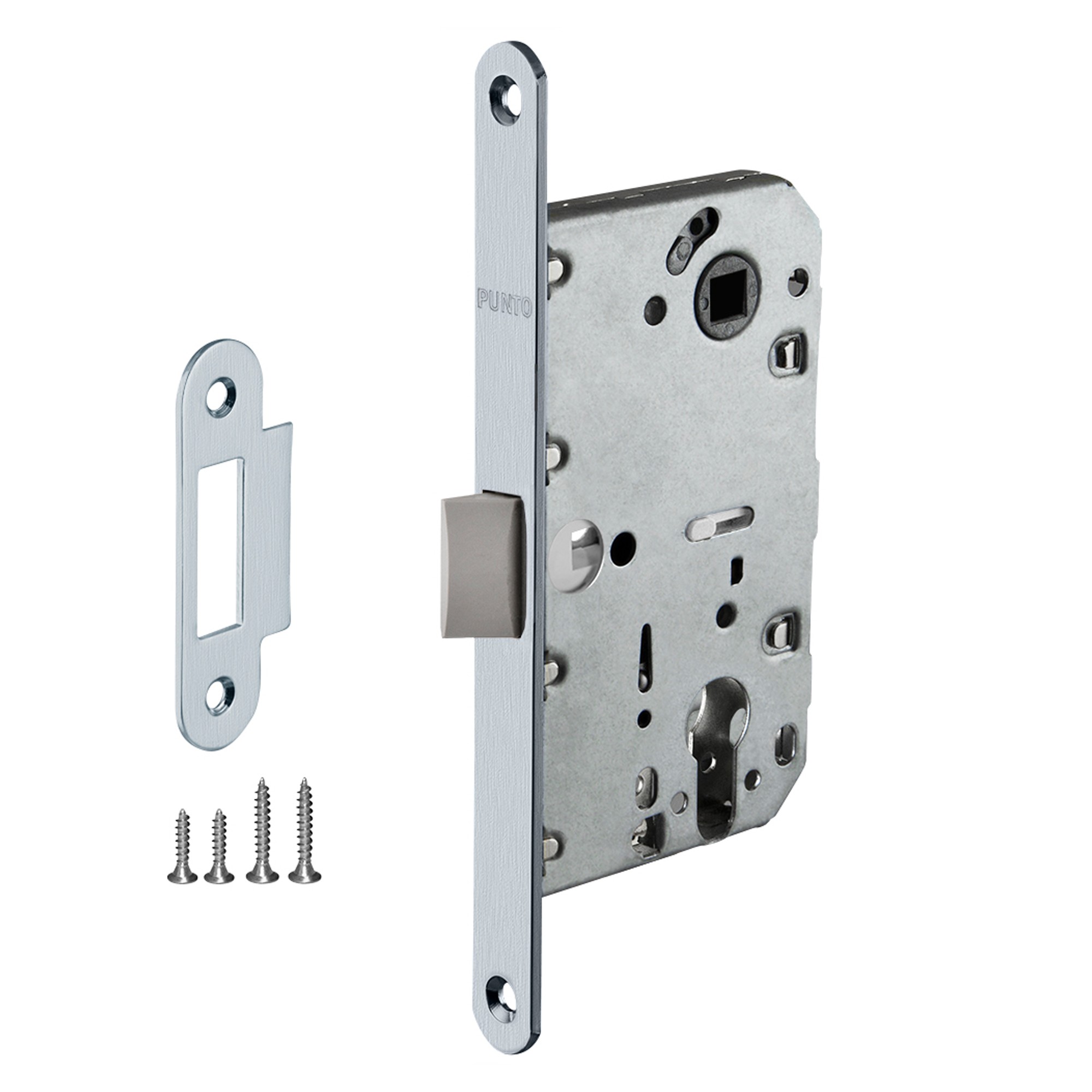 Корпус Punto (Пунто) замка PL85-50/BL SSC-16 сатин.хром Корпус Punto (Пунто) замка PL85-50/BL SSC-16 сатин.хром