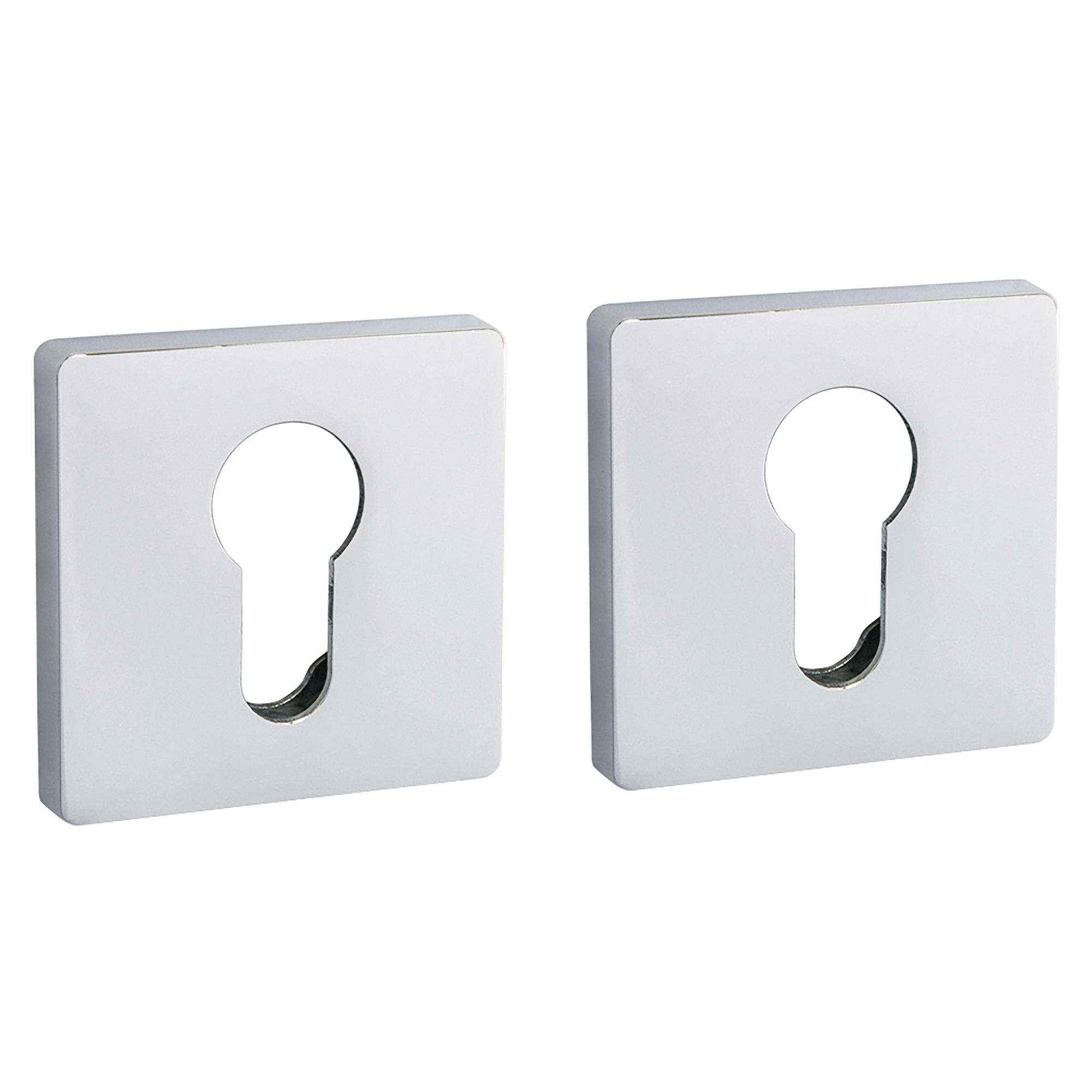 Накладка Fuaro (Фуаро) под цилиндр ET.K.SL52 (ET SL) CP-8 хром 