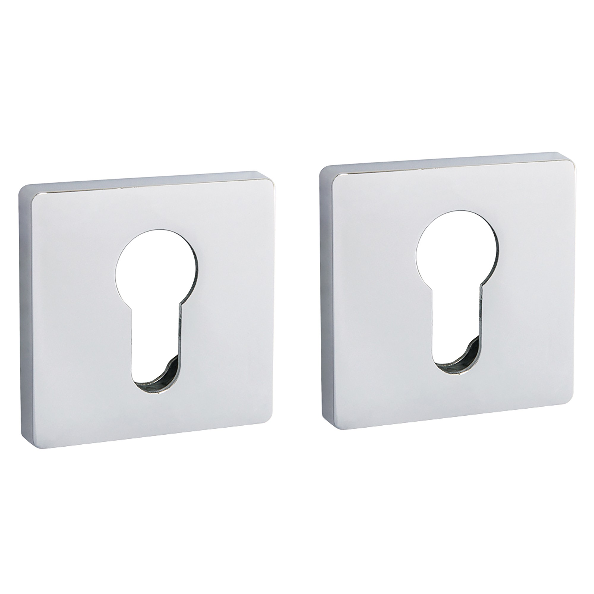 Накладка Fuaro (Фуаро) под цилиндр ET.K.SL52 (ET SL) CP-8 хром 