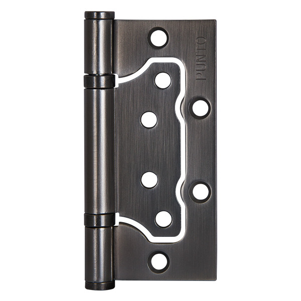 Петля Punto (Пунто) универсальная без врезки IN4200W GR (200-2B 100x2,5) графит Петля Punto (Пунто) универсальная без врезки IN4200W GR (200-2B 100x2,5) графит