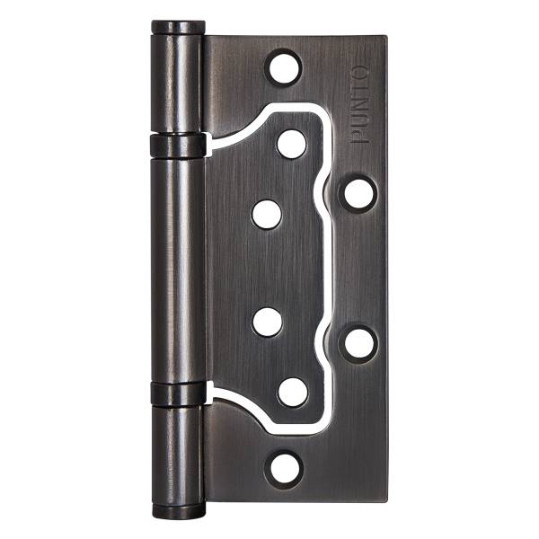 Петля Punto (Пунто) универсальная без врезки IN4200W GR (200-2B 100x2,5) графит 