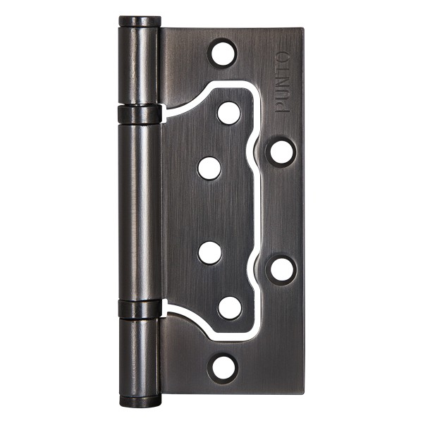 Петля Punto (Пунто) универсальная без врезки IN4200W GR (200-2B 100x2,5) графит 